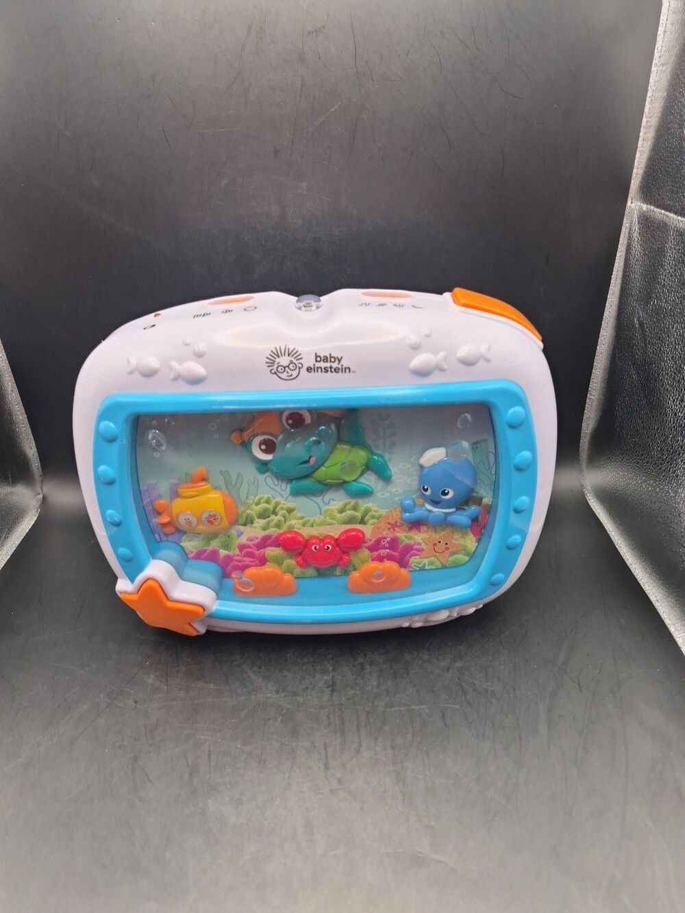 Baby Einstein Sea Dreams Soother Crib Toy Musical light up Aquarium No Remote